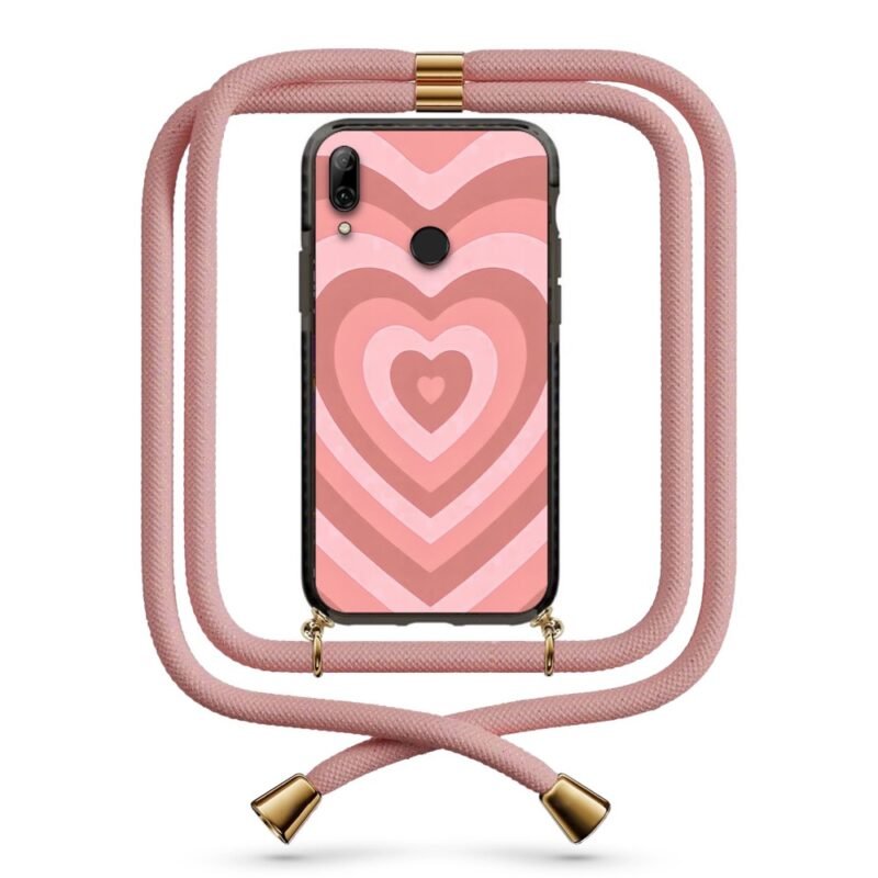 Heart illusion θήκη με κορδόνι & σχέδιο 9957 για Honor 10 Lite