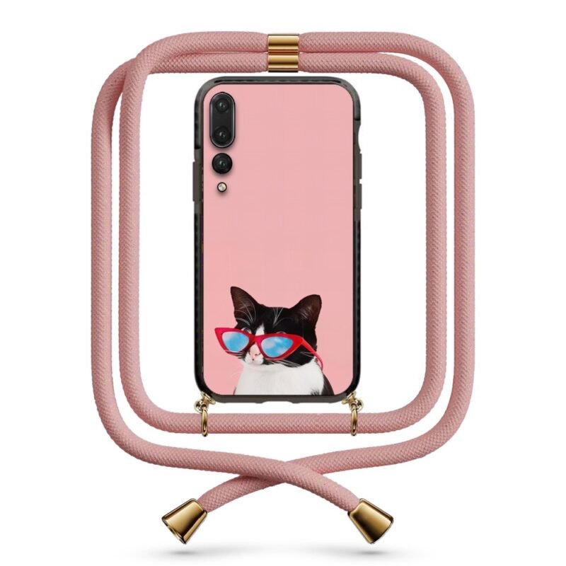 Intellectual cat θήκη με κορδόνι & σχέδιο 9958 για Huawei P20 Pro