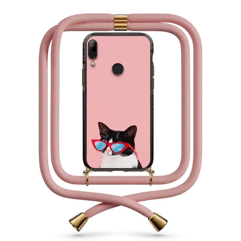 Intellectual cat θήκη με κορδόνι & σχέδιο 9958 για Huawei P Smart 2019