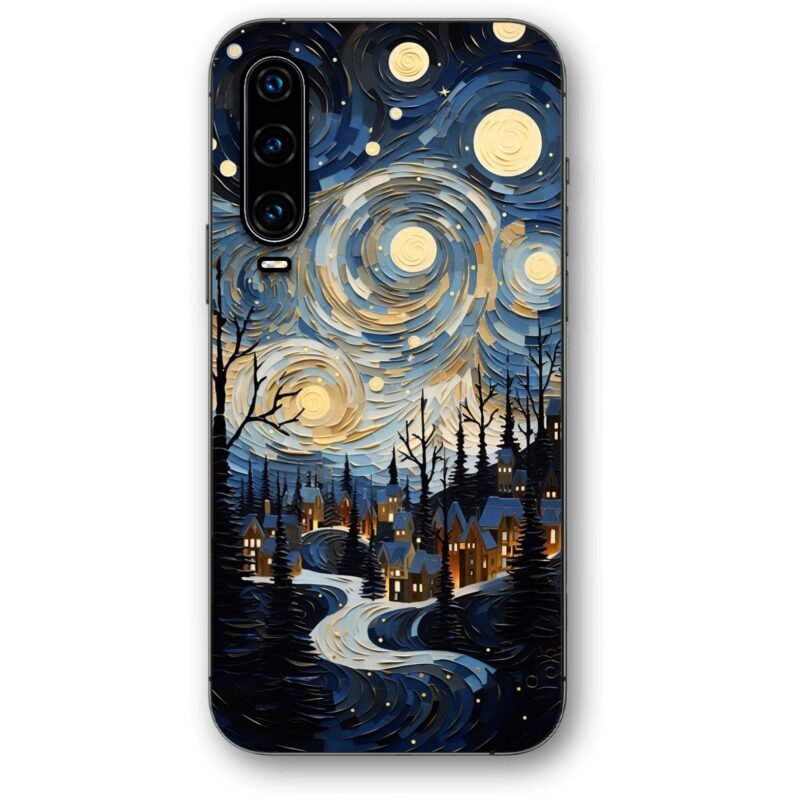 Night art θήκη κινητού 91187 για Huawei P30