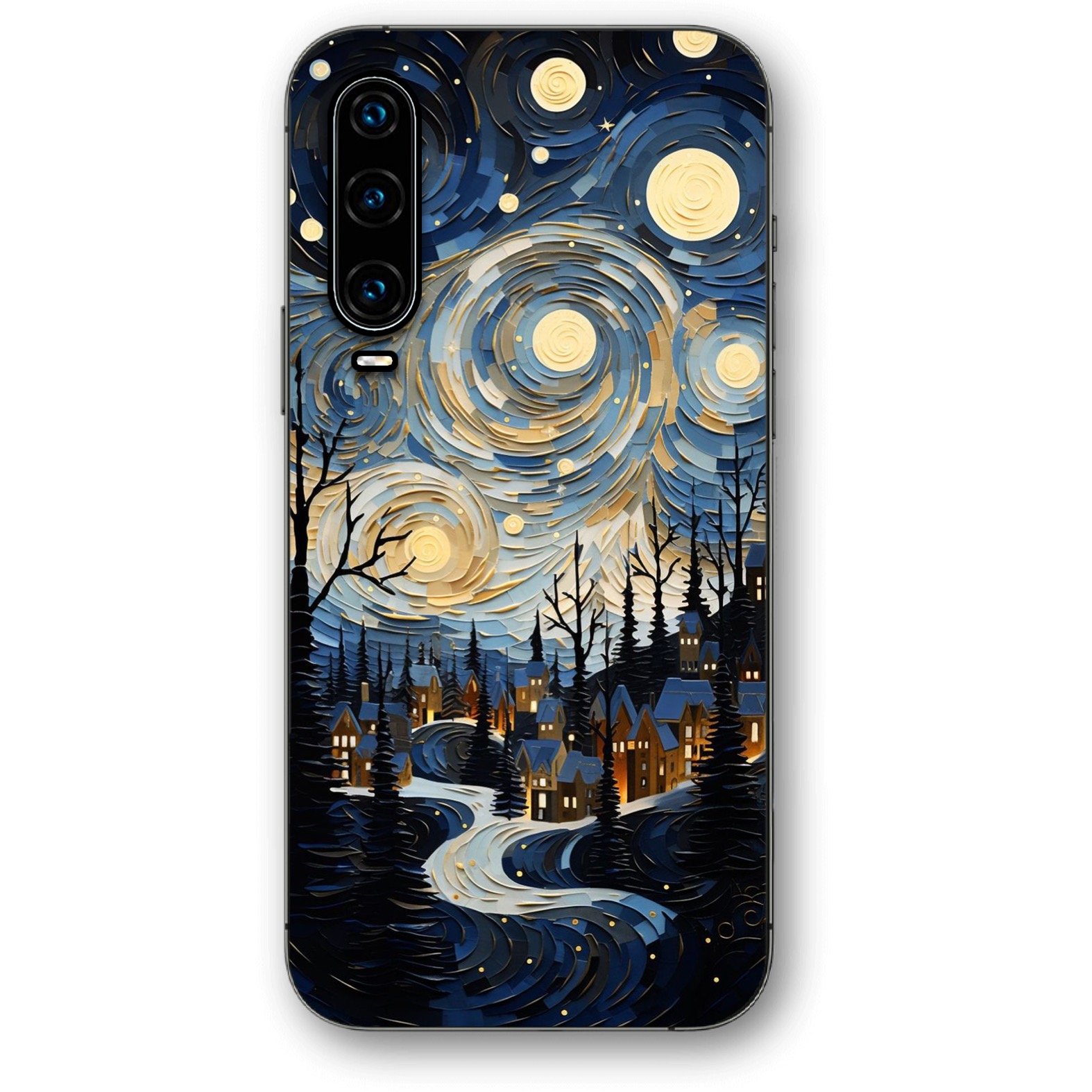 Night art θήκη κινητού 91187 για Huawei P30