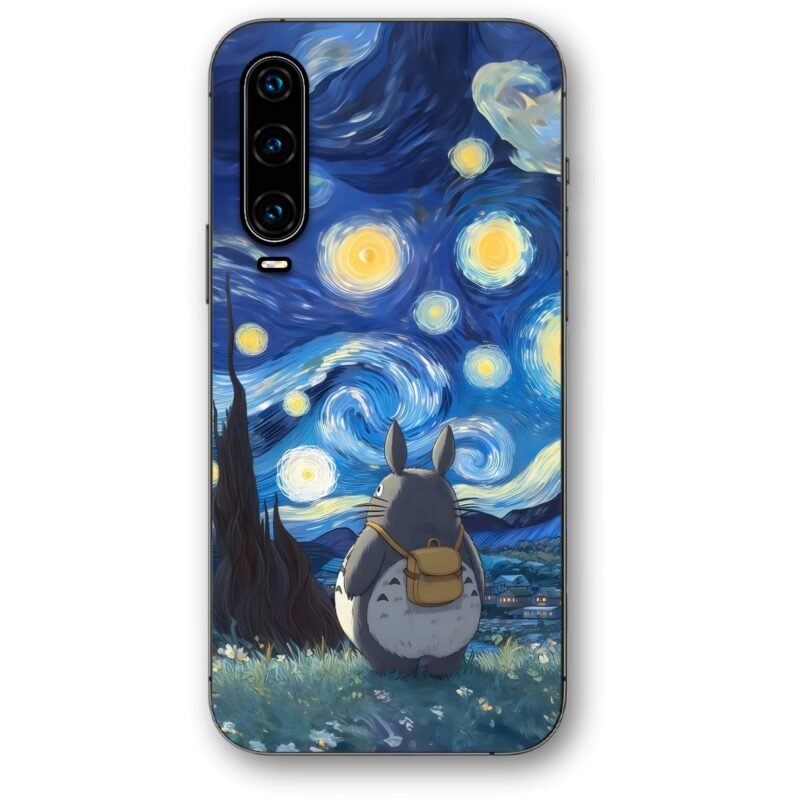 Starry night bunny θήκη κινητού 91189 για Huawei P30