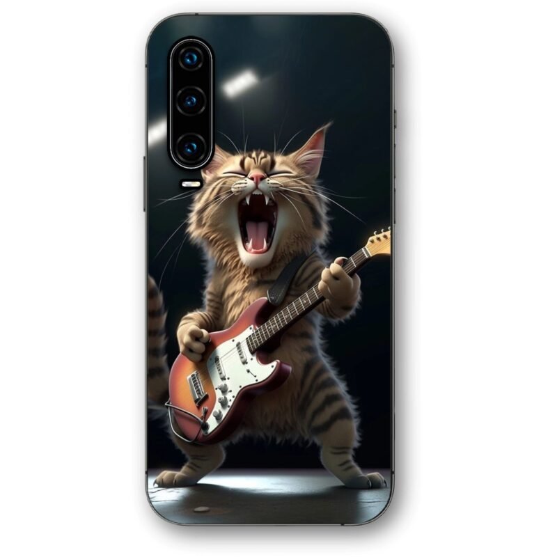 Guitar cat θήκη κινητού 91195 για Huawei P30