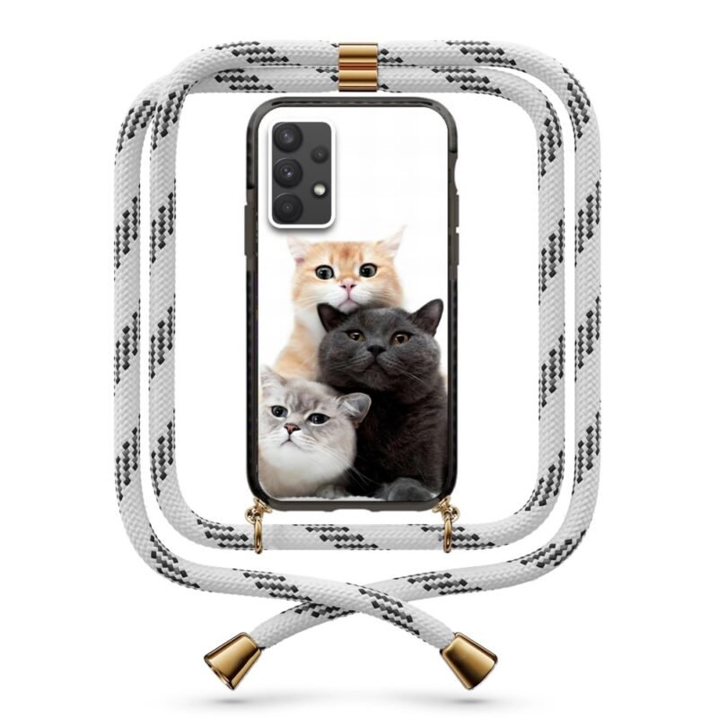 Cats θήκη με κορδόνι & σχέδιο 9960 για Galaxy A32 4G