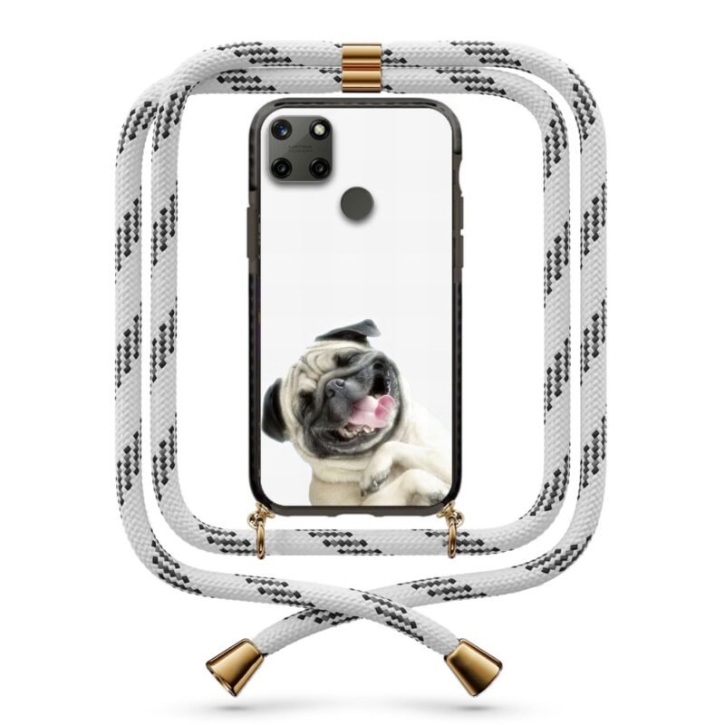 Playful dog θήκη με κορδόνι & σχέδιο 9961 για Realme C25Y
