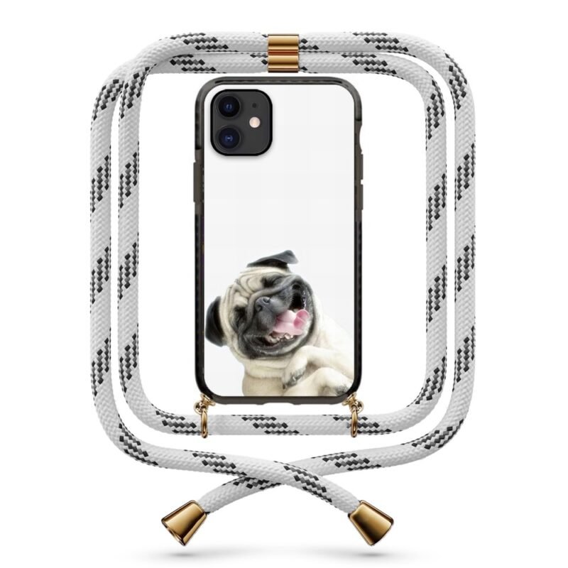 Playful dog θήκη κινητού με κορδόνι 9961 γιά iPhone 12