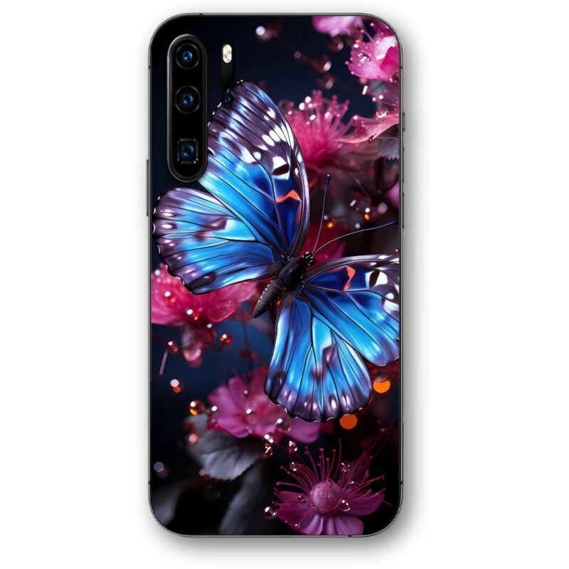 Butterfly flowers θήκη κινητού 91330 για Huawei P30 Pro