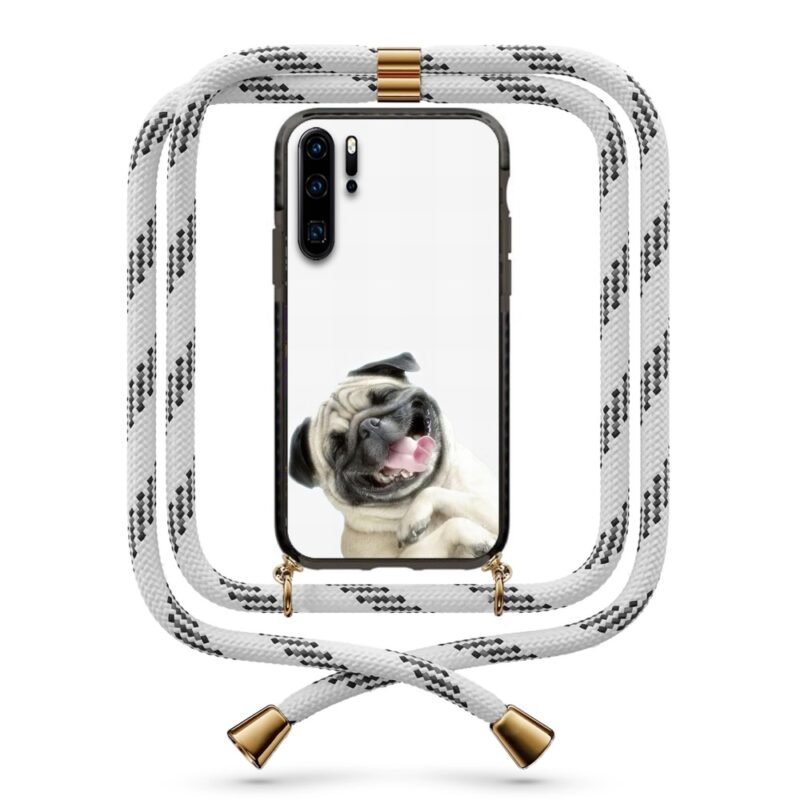 Playful dog θήκη με κορδόνι & σχέδιο 9961 για Huawei P30 Pro