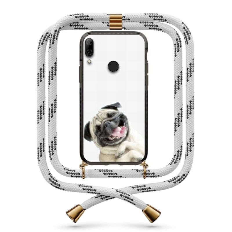 Playful dog θήκη με κορδόνι & σχέδιο 9961 για Huawei P Smart 2019