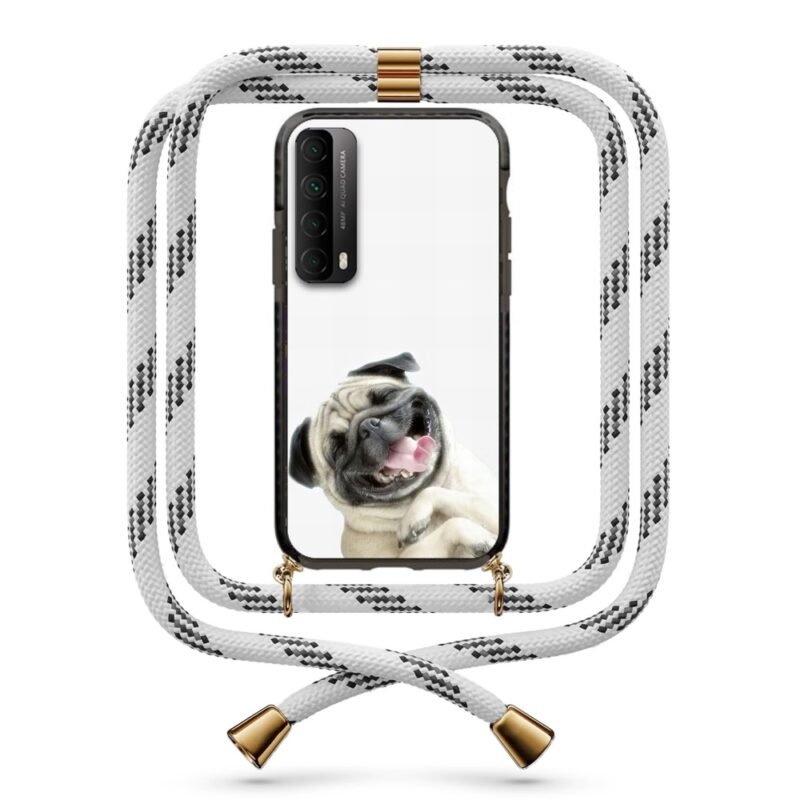 Playful dog θήκη με κορδόνι & σχέδιο 9961 για Huawei P Smart 2021