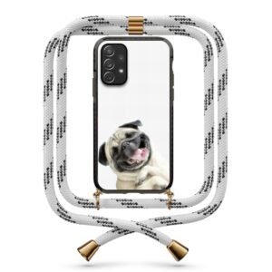 Playful dog θήκη με κορδόνι & σχέδιο 9961 για  Galaxy A72