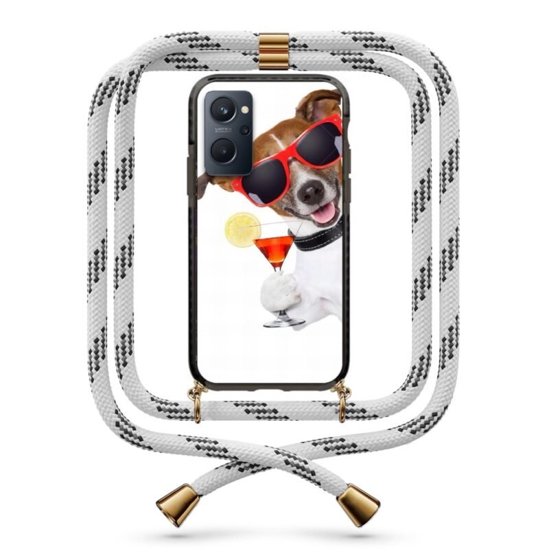 Cat θήκη με κορδόνι & σχέδιο 9962 για Realme 9i