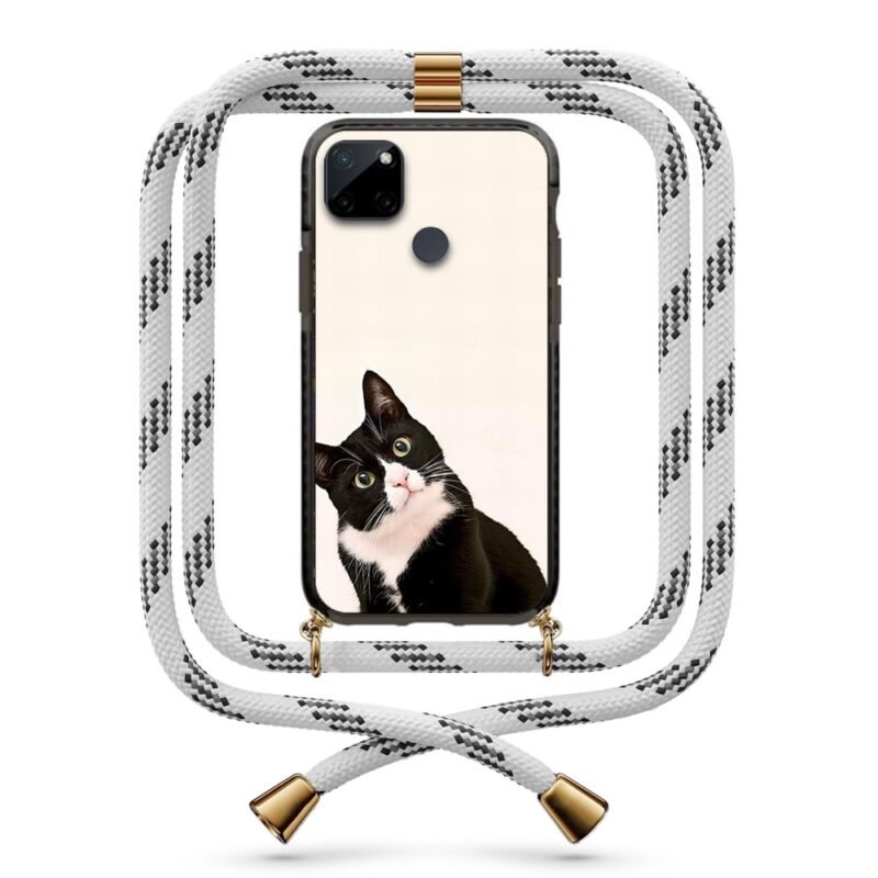 Cat θήκη με κορδόνι & σχέδιο 9962 για Realme C21Y