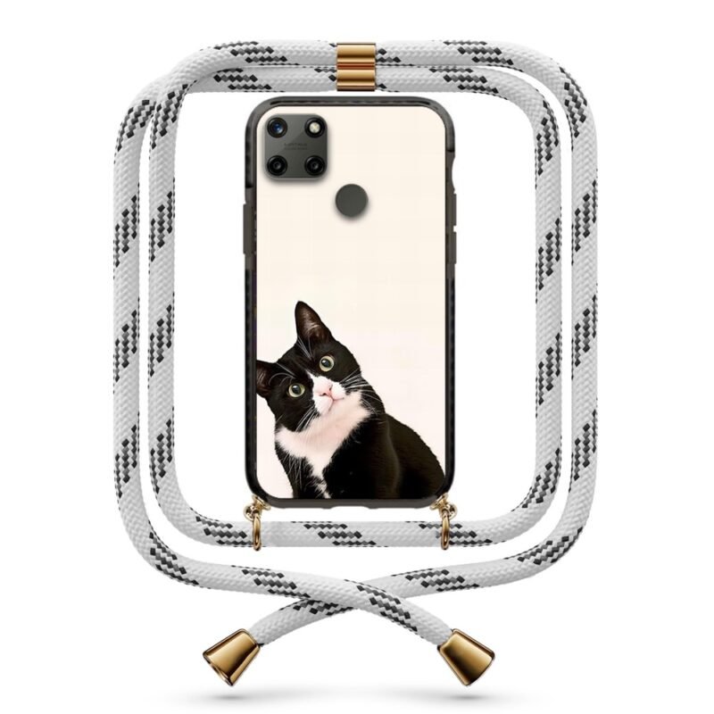 Cat θήκη με κορδόνι & σχέδιο 9962 για Realme C25Y