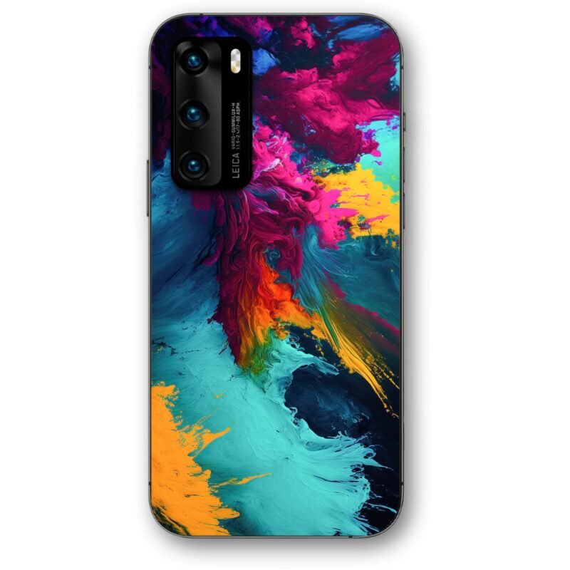 Colourful splash θήκη κινητού 91224 για Huawei P40
