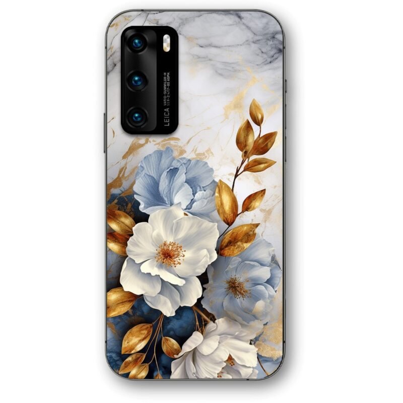 Flower marble θήκη κινητού 91243 για Huawei P40