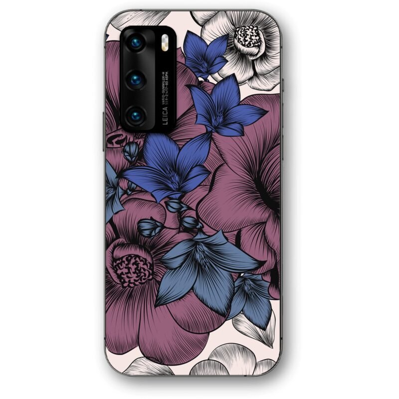 Floral θήκη κινητού 91258 για Huawei P40
