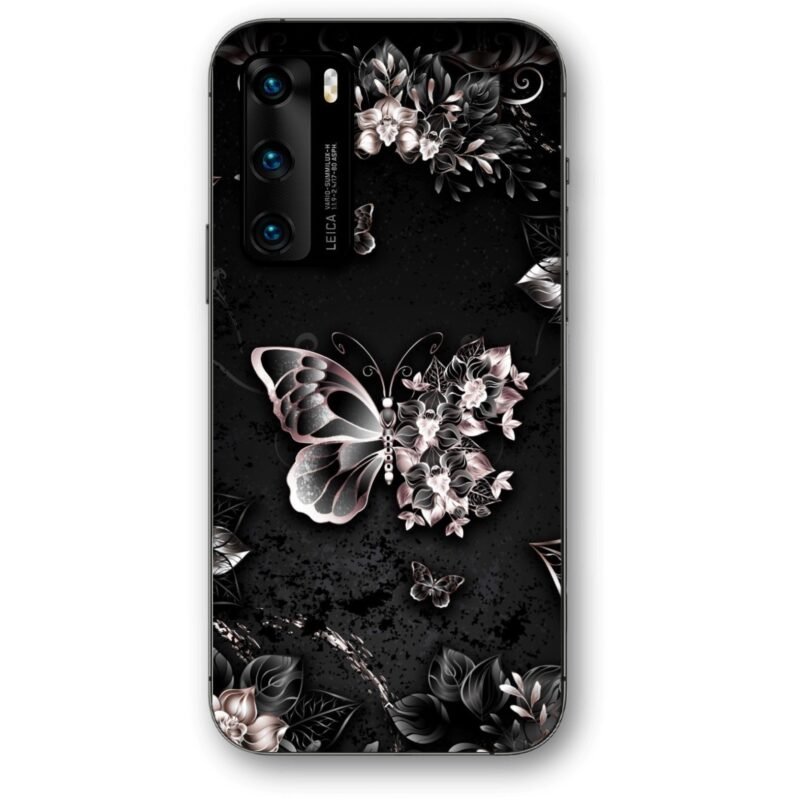 Butterfly floral θήκη κινητού 91321 για Huawei P40