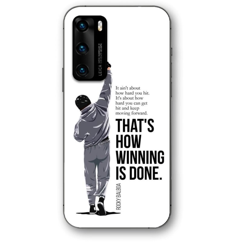 That's how winning is done θήκη κινητού 91375 για Huawei P40