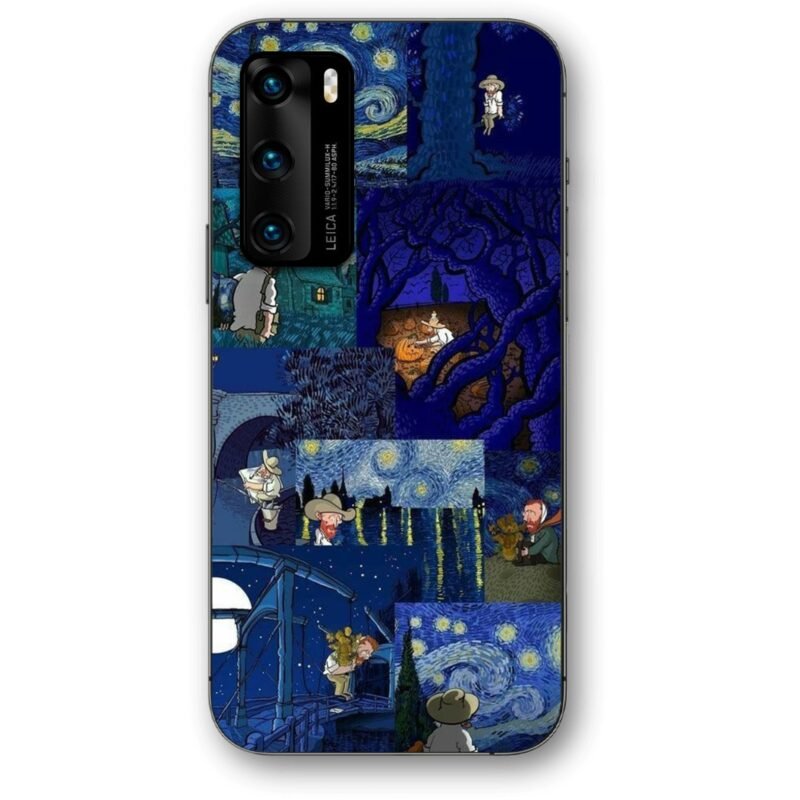 Van Gogh mix θήκη κινητού 91384 για Huawei P40