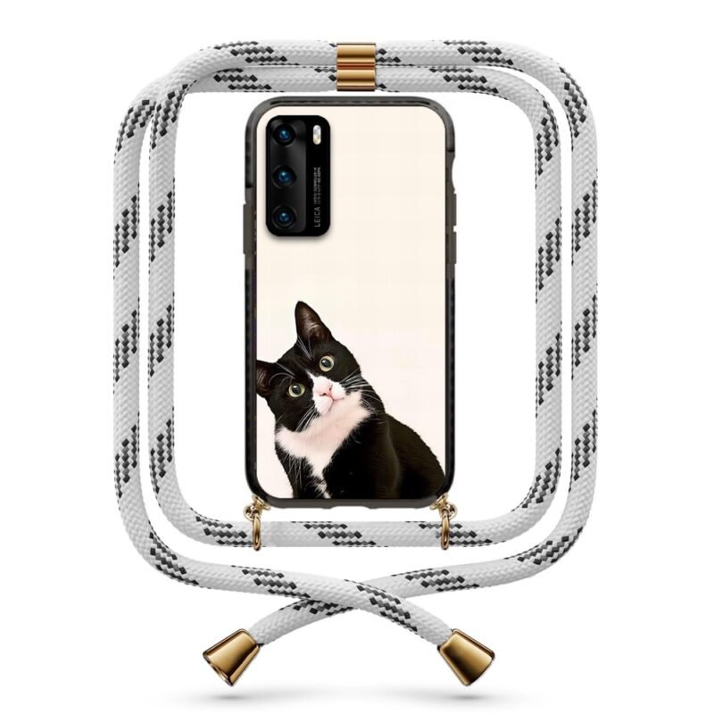Cat θήκη με κορδόνι & σχέδιο 9962 για Huawei P40