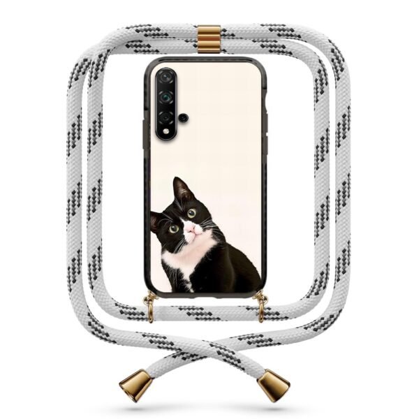 Cat θήκη με κορδόνι & σχέδιο 9962 για Huawei Nova 5T