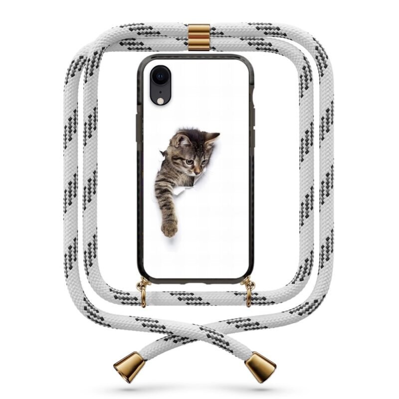 Cat out of wall θήκη κινητού με κορδόνι 9963 γιά iPhone Xr