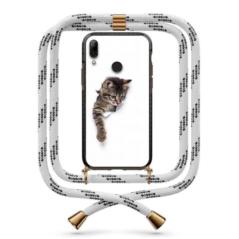 Cat out of wall θήκη με κορδόνι & σχέδιο 9963 για Honor 10 Lite