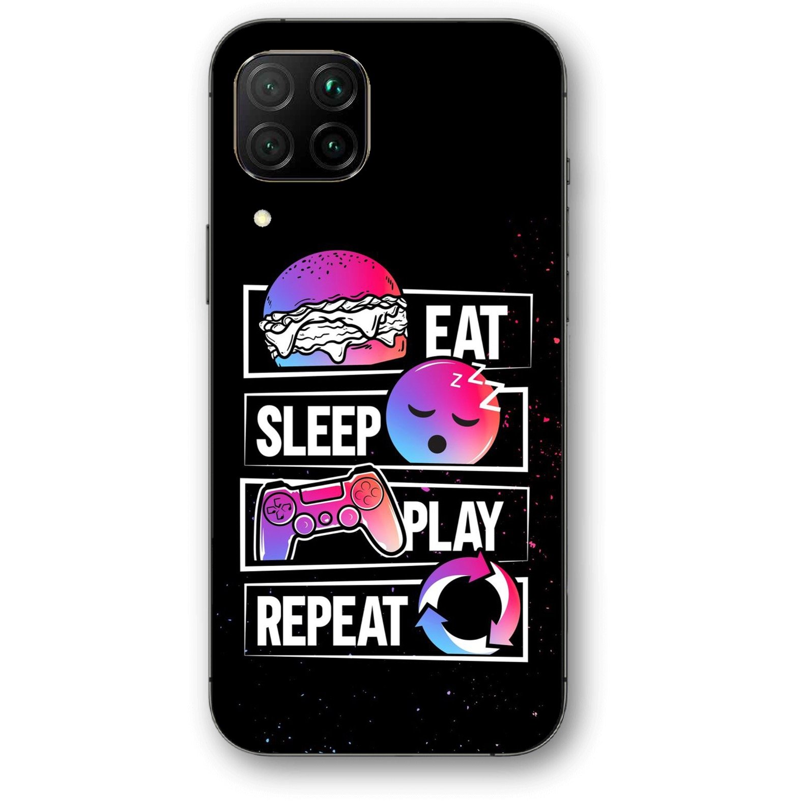 Eat sleep play θήκη κινητού 91208 για Huawei P40 Lite