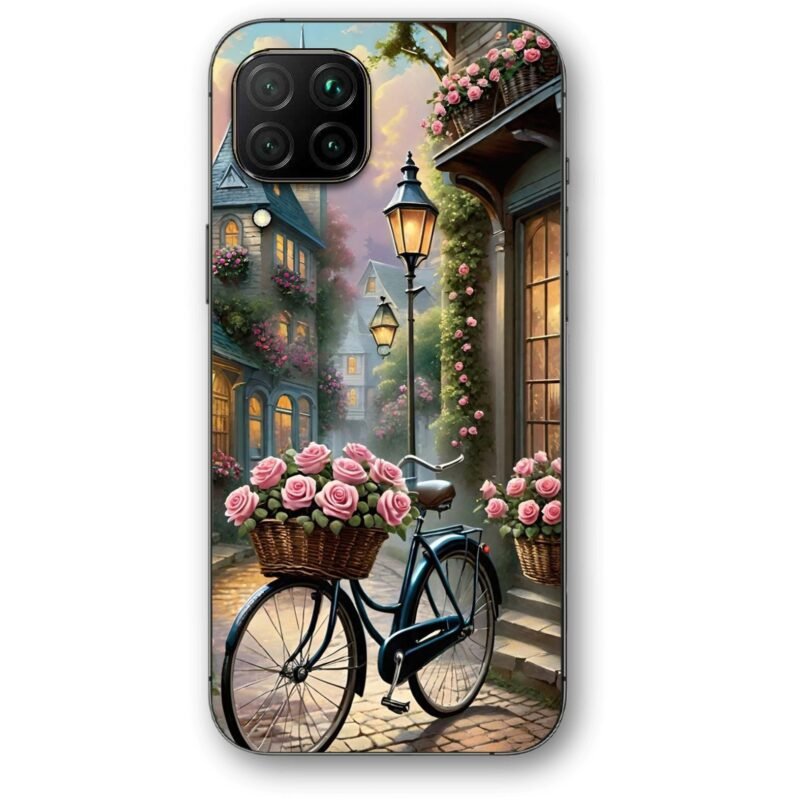 Flower bicycle θήκη κινητού 91345 για Huawei P40 Lite