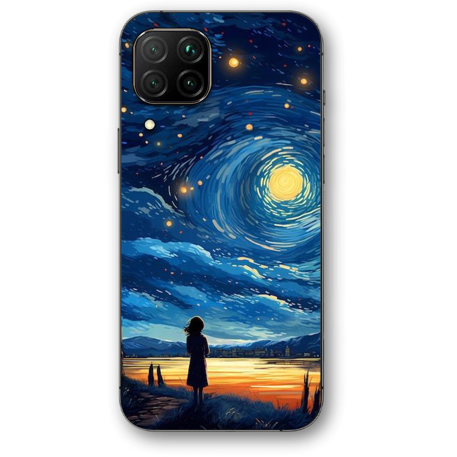 Night girl θήκη κινητού 91347 για Huawei P40 Lite