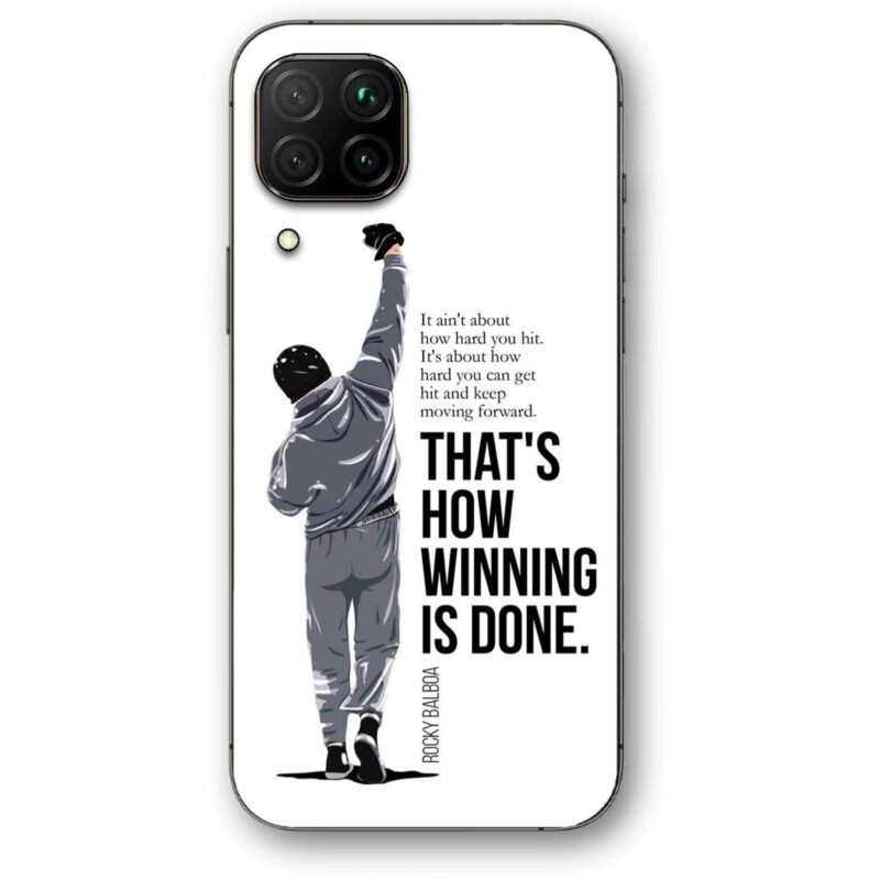 That's how winning is done θήκη κινητού 91375 για Huawei P40 Lite