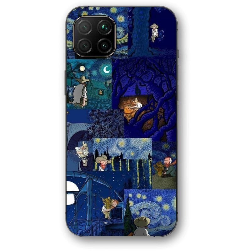 Van Gogh mix θήκη κινητού 91384 για Huawei P40 Lite