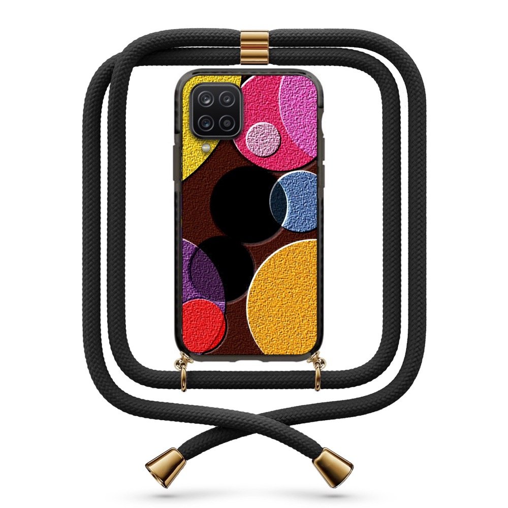 Shapes θήκη με κορδόνι & σχέδιο 9964 για Galaxy A12