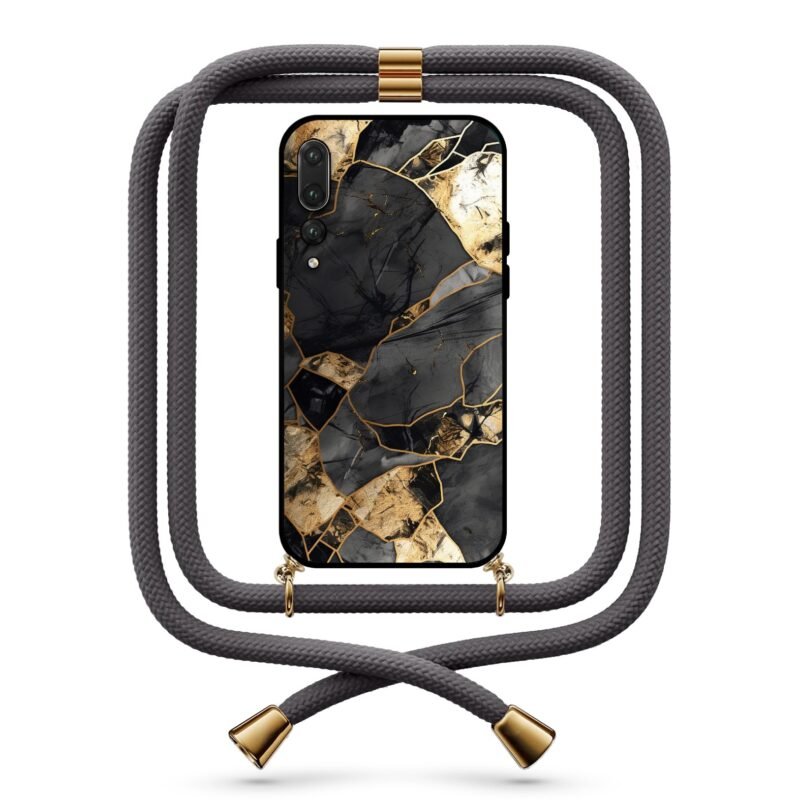 Marble θήκη με κορδόνι & σχέδιο 9767 για Huawei P20 Pro