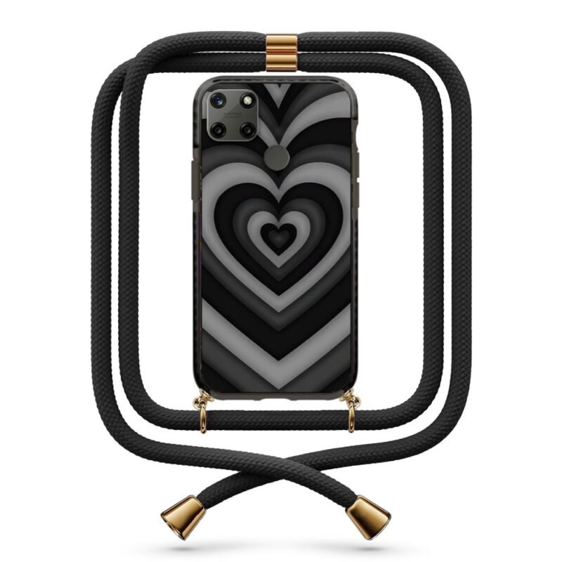 Heart illusion θήκη με κορδόνι & σχέδιο 9965 για Realme C25Y