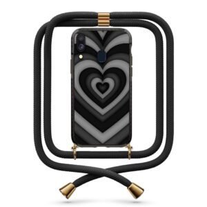 Heart illusion θήκη με κορδόνι & σχέδιο 9965 για Galaxy A40