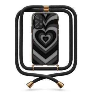 Heart illusion θήκη με κορδόνι & σχέδιο 9965 για  Galaxy A72