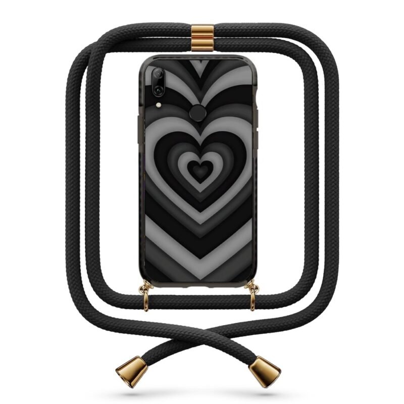 Heart illusion θήκη με κορδόνι & σχέδιο 9965 για Honor 10 Lite