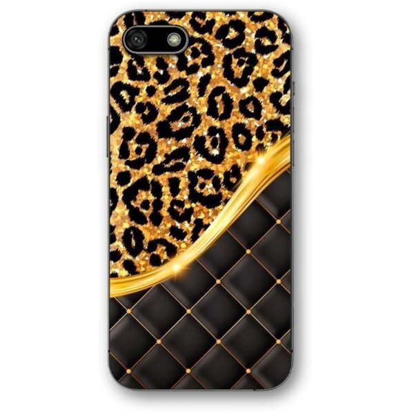 Leopard print elegant θήκη κινητού 91198 για Huawei Y5 2018