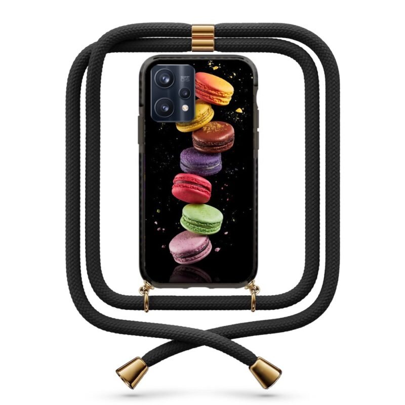 Macaron θήκη με κορδόνι & σχέδιο 9967 για Realme 9 Pro Plus