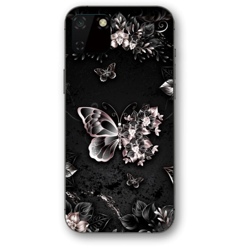 Butterfly floral θήκη κινητού 91321 για Huawei Y5P 2020