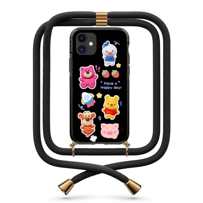 Happy day θήκη κινητού με κορδόνι 9968 γιά iPhone 12