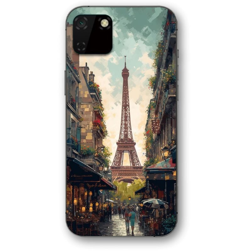Eiffel tower θήκη κινητού 91179 για Huawei Y5P 2020