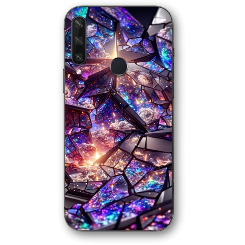 Cracked texture θήκη κινητού 91336 για Huawei Y6P 2020