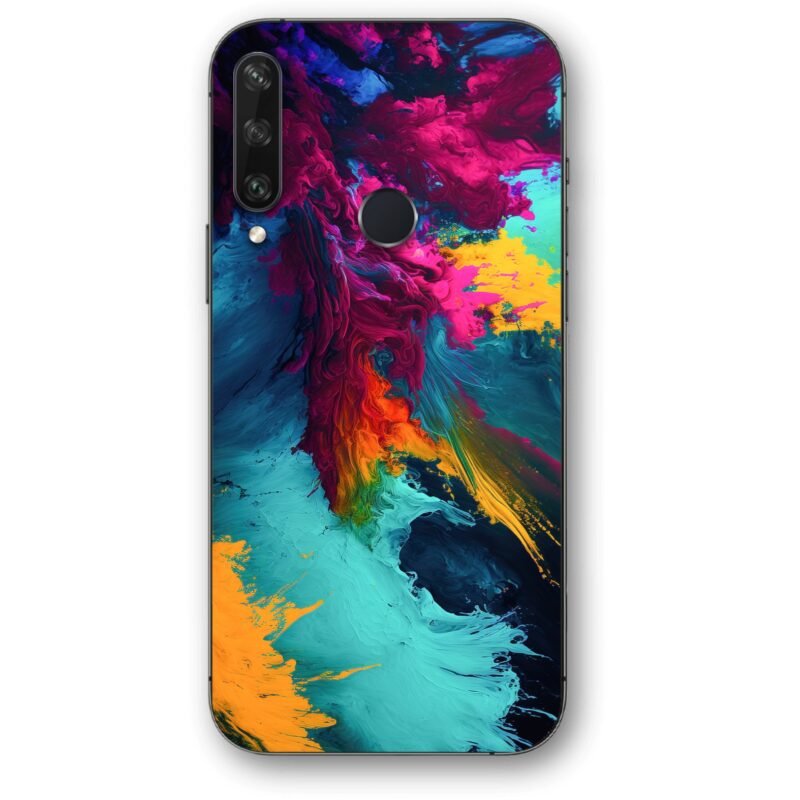 Colourful splash θήκη κινητού 91224 για Huawei Y6P 2020