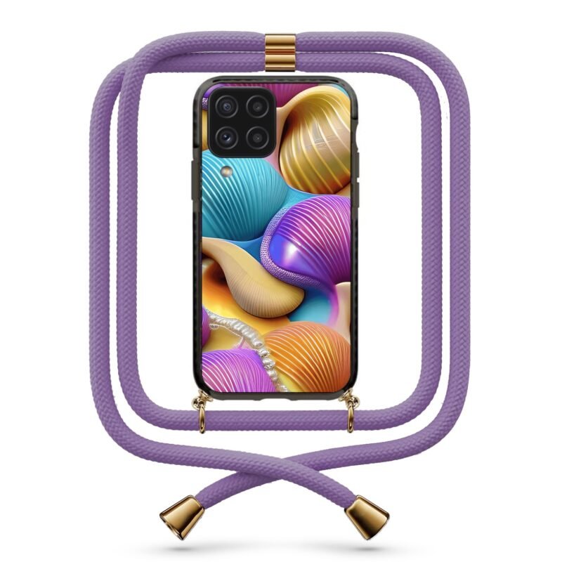 Seashells θήκη με κορδόνι & σχέδιο 9797 για Galaxy A22 4G