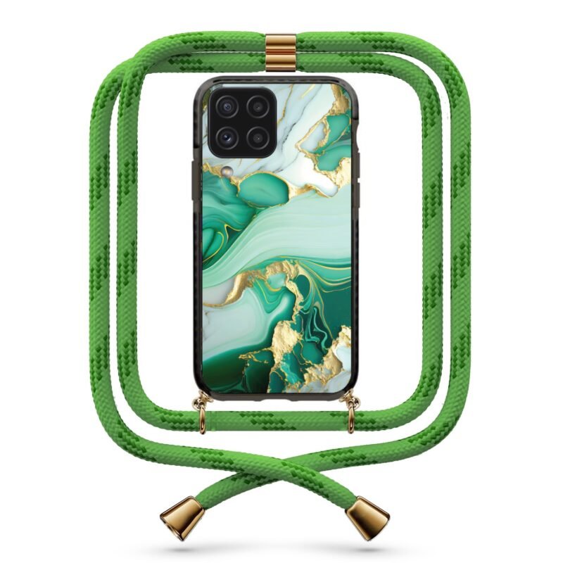 Marble θήκη με κορδόνι & σχέδιο 9804 για Galaxy A22 4G