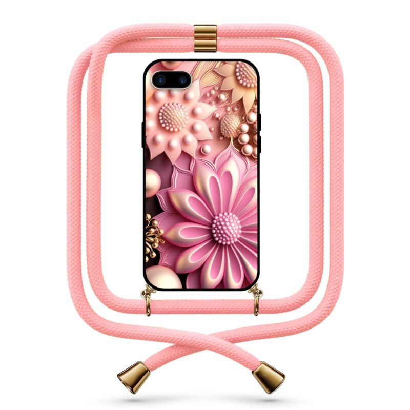 Pastel flowers θήκη κινητού με κορδόνι 9768 γιά iPhone 7 Plus /8 Plus