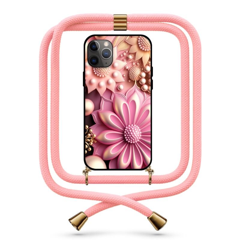 Pastel flowers θήκη κινητού με κορδόνι 9768 γιά iPhone 11 Pro